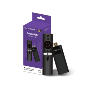 Factory Price Hot Sale MX10 F3 PRO ATV Tv Stick Android 13 ATV Allwinner H313 with BT Voice Remote 2G 16G TV STICK